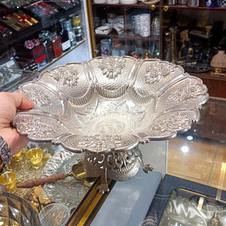 میوه خوری استیل پایه دار