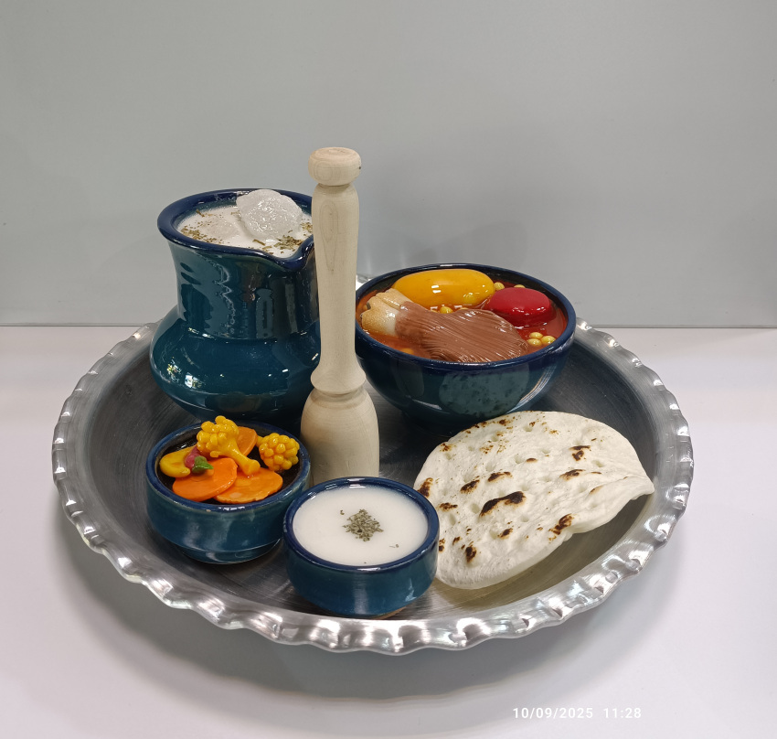 سینی آبگوشت دکوری